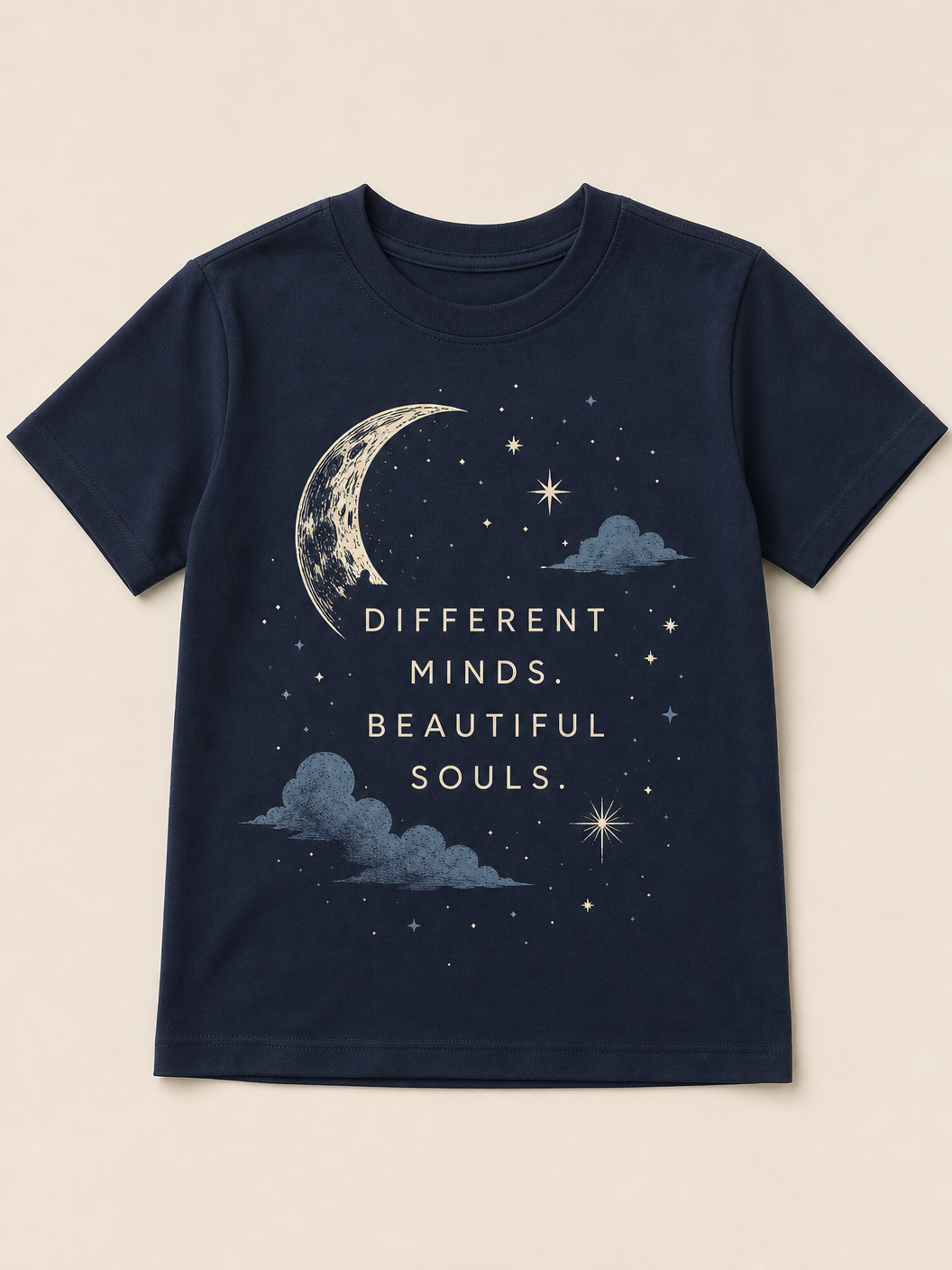 Different Minds. Beautiful Souls.  - Soft - Midnight Sky Boutique Tee
