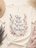 She Was Never Broke- Soft Boutique Tee